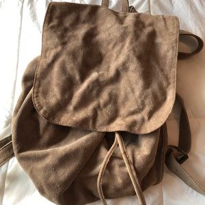 Urban Outfitters tan backpack